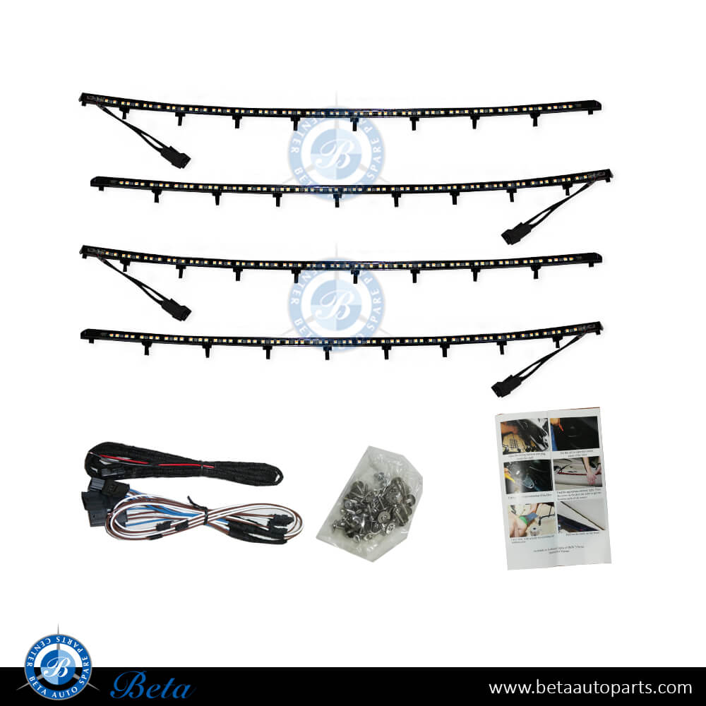 Door Lighting Strip Black Color for BMW 3 Series F30 2012-2018 models, Part Number 51417279349 / 51417279350 Door Lighting Strip Black Color for BMW 3 Series F30 2012-2018 models, Part Number 51417279349 / 51417279350